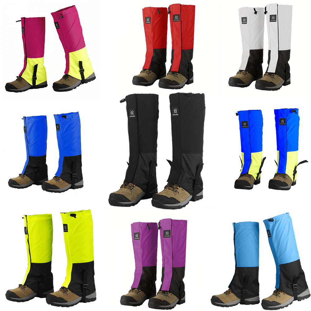 Ski Glove Waterproof - กันน้ําขา Gaiter หมู่บ้านหิมะกลางแจ้ง Snow Cover Mountaineering