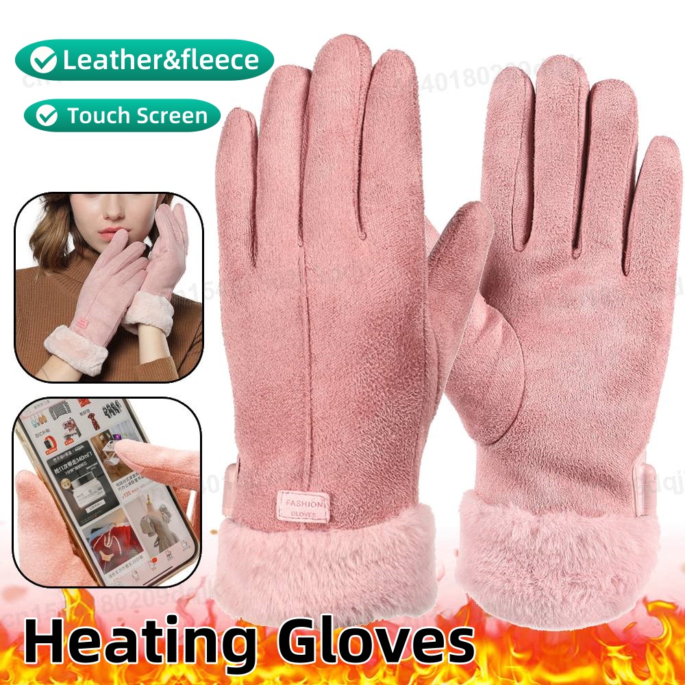 Ski Glove Waterproof - ถุงมืออุ่นไฟฟ้าแบบ USB ถุงมือกันความร้อนกลางแจ้ง ถุงมืออุ่นมือ ถุงมือสกีฤดูหนาว ถุงมืออุ่นสำหรับขี่มอเตอร์ไซค์