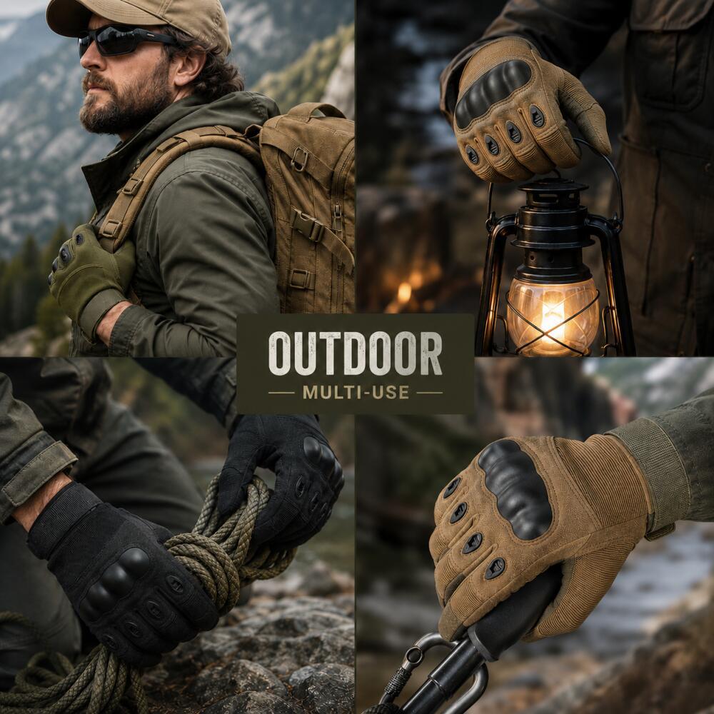 Work Glove Impact - ถุงมือฝึกซ้อมแบบทนแรงกระแทก ถุงมือกันลื่น ระบายอากาศได้ดี พร้อมสายรัดข้อมือปรับได้