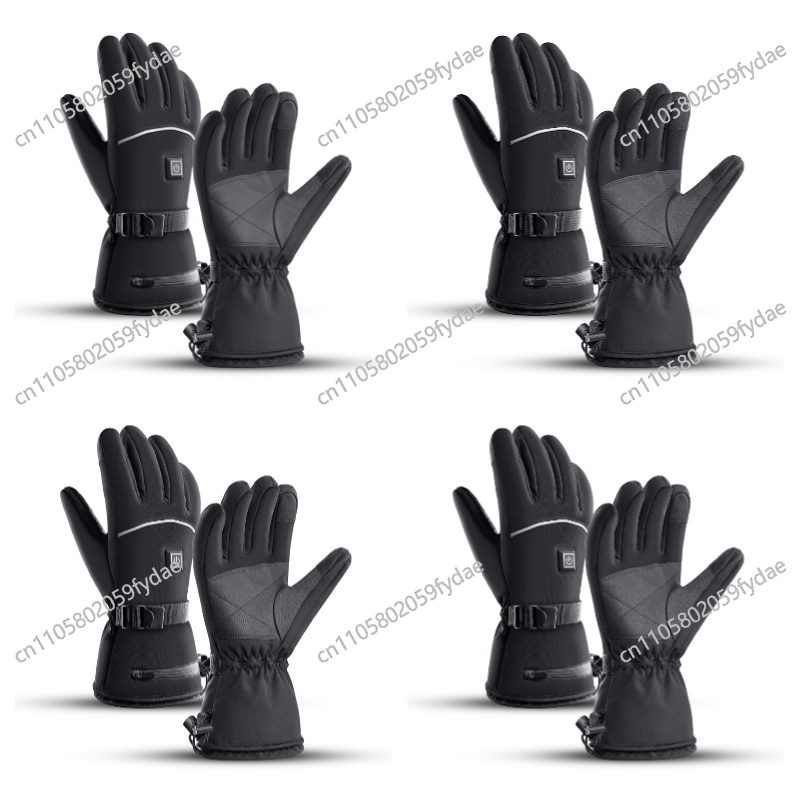 Winter Glove Insulated - ถุงมือสกีหนังพรีเมียม ฉนวนกันความร้อน กันน้ำ กันลม สำหรับเล่นสโนว์บอร์ด กีฬาฤดูหนาว