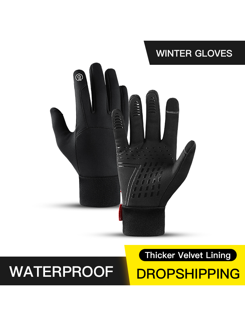 Magic Touch Glove - ขายร้อนฤดูหนาวกีฬากลางแจ้งวิ่งถุงมือหน้าจอสัมผัสที่อบอุ่นฟิตเนส Full Finger ถุงมือสําหรับผู้ชายผู้หญิงถัก Magic ถุงมือ
