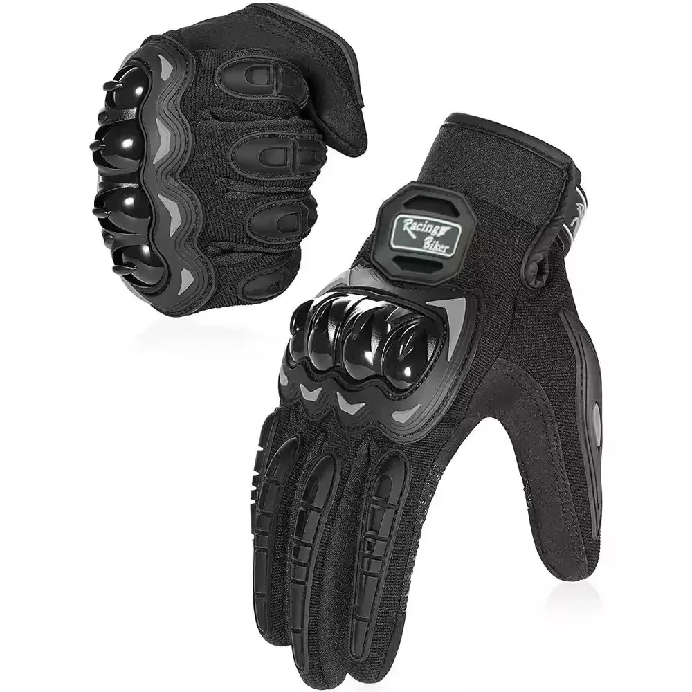 Motorcycle Glove Knuckle - ฤดูร้อนถุงมือขี่รถจักรยานยนต์Breathable Hard Knuckleหน้าจอสัมผัสใช้งานร่วมกับยุทธวิธีDirt Bike Motoถุงมือ