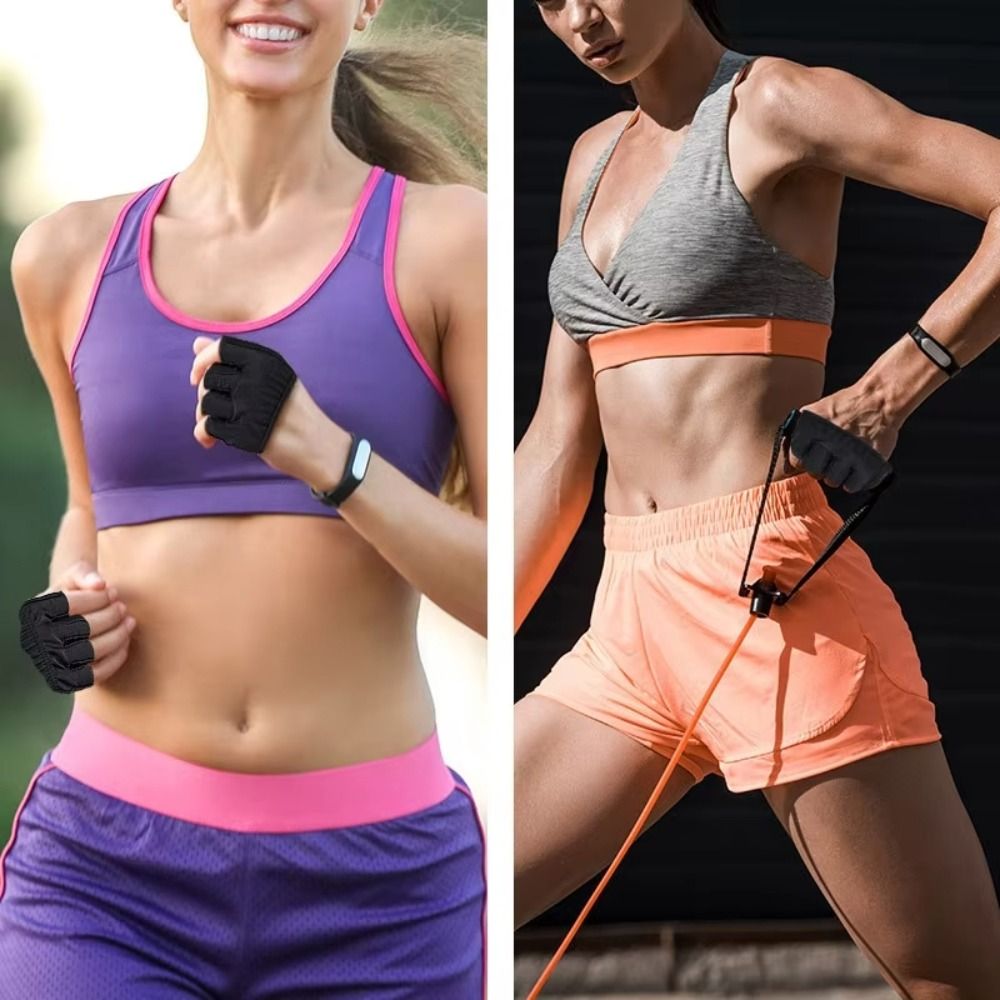 1 คู่ถุงมือออกกำลังกายแบบครึ่ง - Workout Glove Gym บทวิจารณ์และราคา