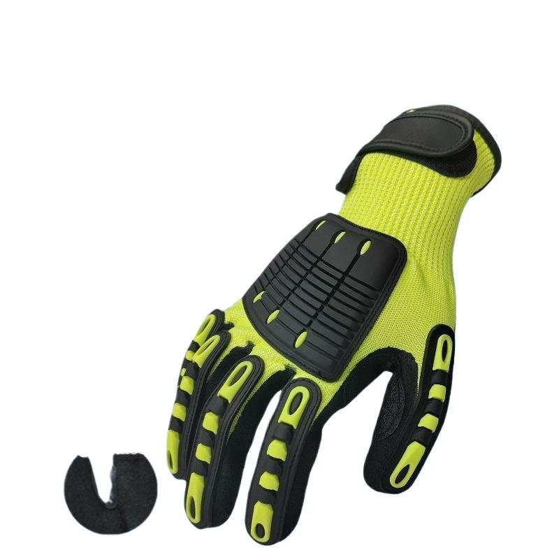 ถุงมือทำงานแบบหนา 1 คู่ ทนทานต - Nitrile Mechanic Glove บทวิจารณ์และราคา