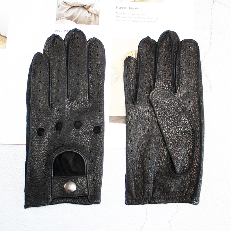 ฤดูร้อนขับรถ Deerskin Full Fin - Leather Driving Glove บทวิจารณ์และราคา