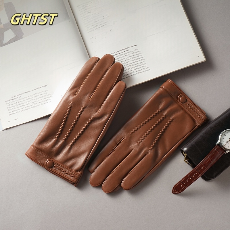 2025 ใหม่ผู้ชายฤดูหนาวถุงมือหน - Leather Driving Glove บทวิจารณ์และราคา