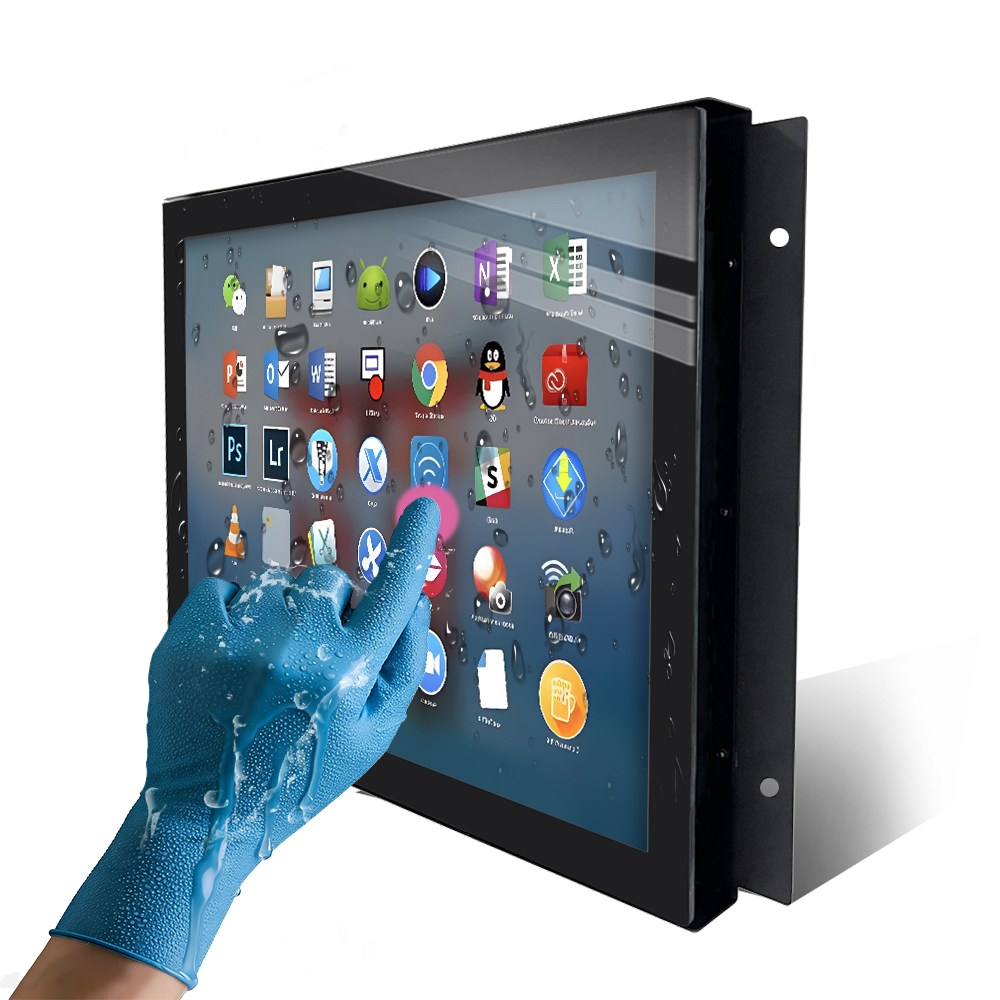 จอภาพอุตสาหกรรมแบบเปิดขนาด 10. - Touchscreen Glove Capacitive บทวิจารณ์และราคา