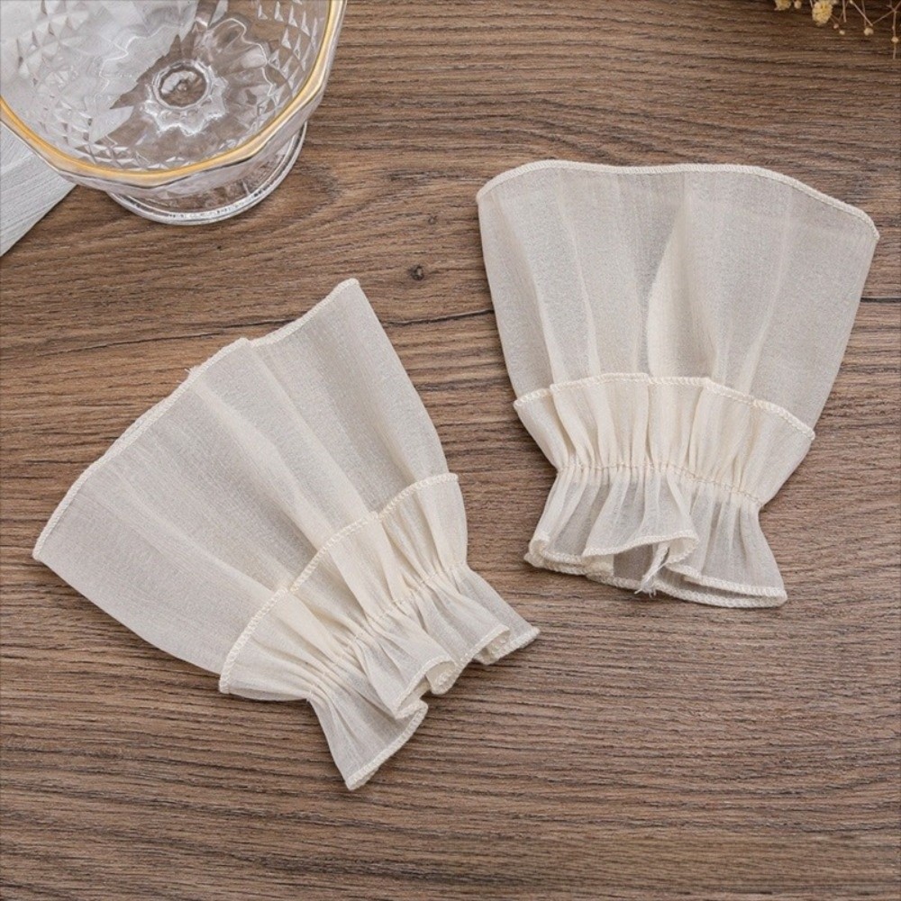 ปลอกแขนแบบจับจีบระบายได้ ถอดออ - Fingerless Glove Knit บทวิจารณ์และราคา
