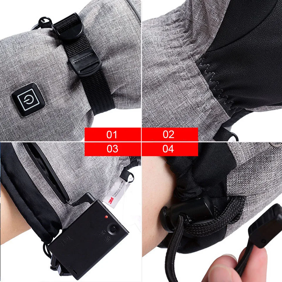 ถุงมือฤดูหนาว3M ผ้าฝ้ายเครื่อง - Winter Glove Insulated บทวิจารณ์และราคา