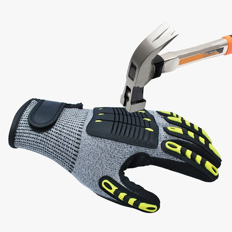 ถุงมือทํางานเพื่อความปลอดภัยสํ - Work Glove Impact บทวิจารณ์และราคา
