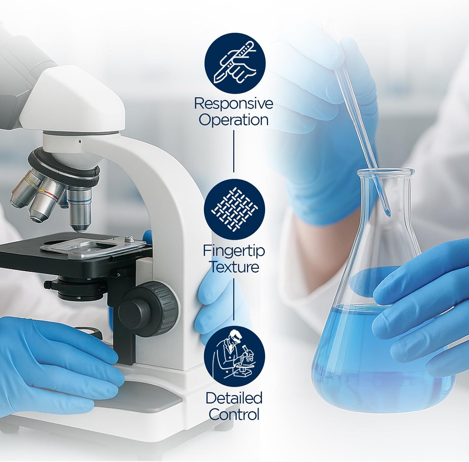 ถุงมือตรวจโรคไนไตรล์เกรดทางการ - Exam Glove Nitrile บทวิจารณ์และราคา