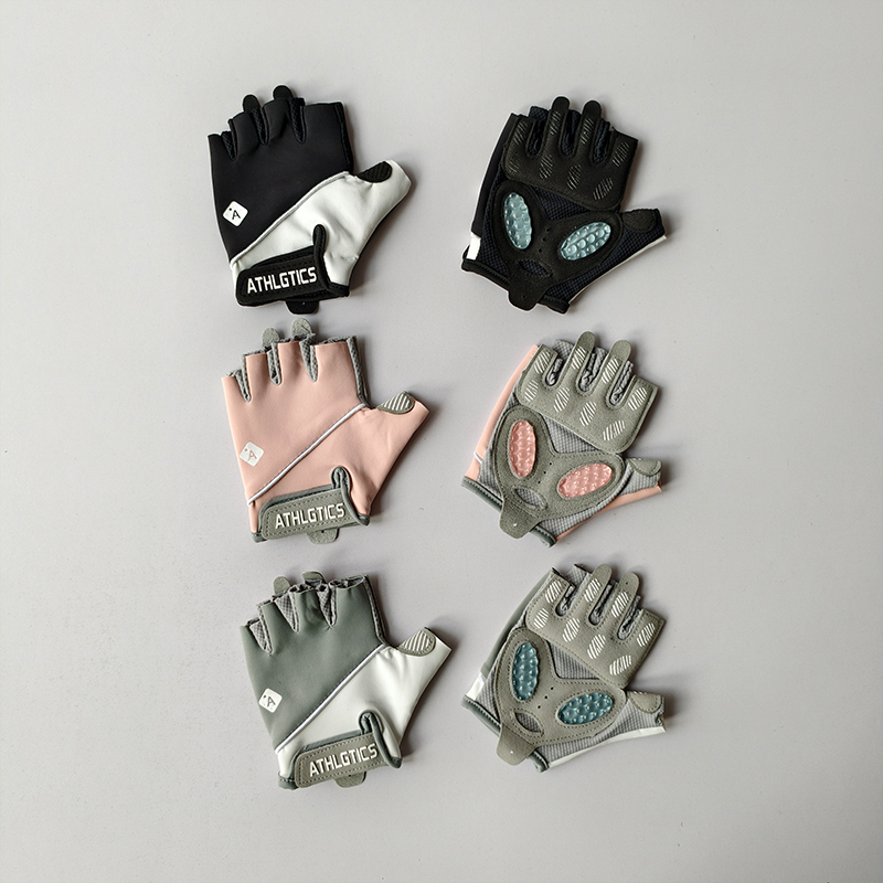 ฟิตเนสผู้หญิงถุงมือครึ่งนิ้ว A - Cycling Glove Padded บทวิจารณ์และราคา