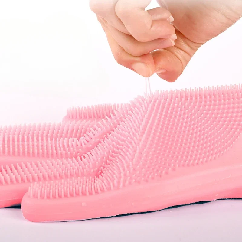 ถุงมือล้างจานซิลิโคนแบบใช้ซ้ำไ - Dish Glove Rubber บทวิจารณ์และราคา