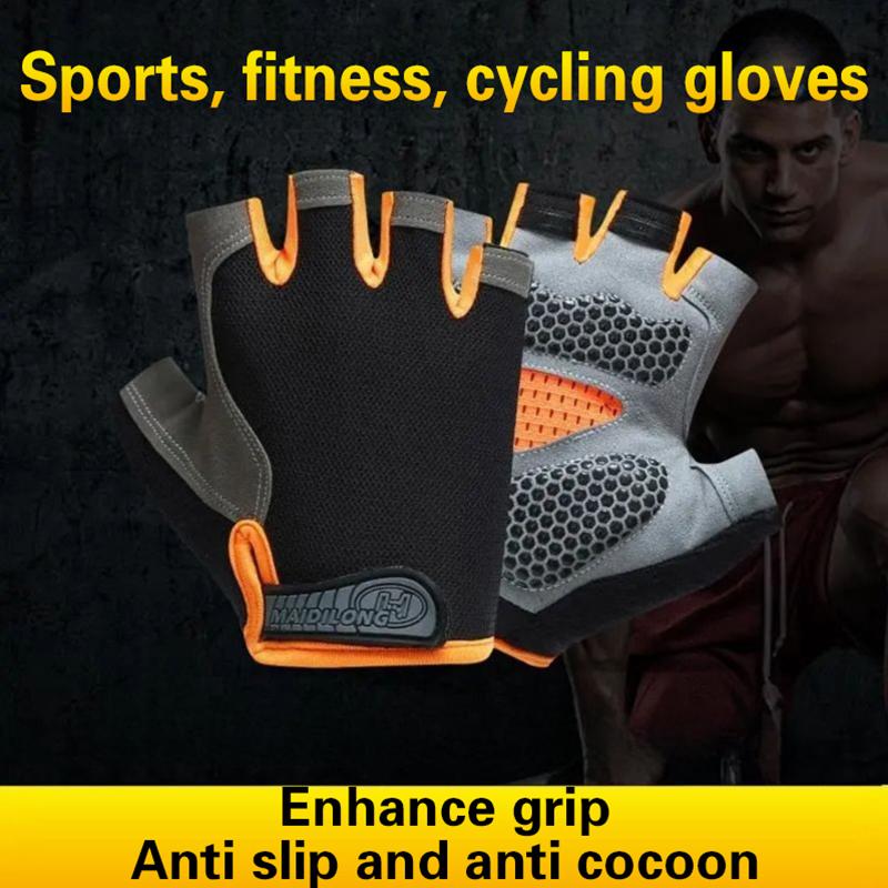ถุงมือปั่นจักรยานแบบครึ่งนิ้ว  - Fingerless Glove Knit บทวิจารณ์และราคา