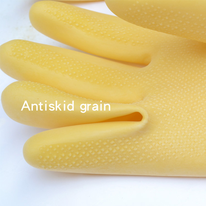ยาวหนาหนาทำความสะอาดจานล้างในค - Dish Glove Rubber บทวิจารณ์และราคา
