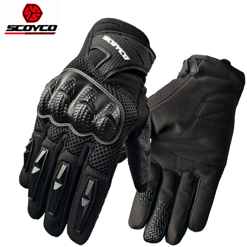 Scoyco ถุงมือขี่รถจักรยานยนต์ห - Motorcycle Glove Knuckle บทวิจารณ์และราคา