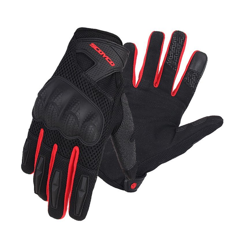 Scoyco ถุงมือขี่รถจักรยานยนต์ห - Motorcycle Glove Knuckle บทวิจารณ์และราคา