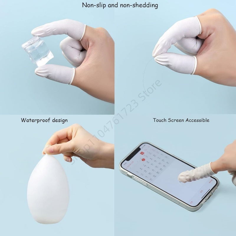 ถุงมือยางแบบใช้แล้วทิ้ง 100 ชิ - Latex Disposable Glove บทวิจารณ์และราคา