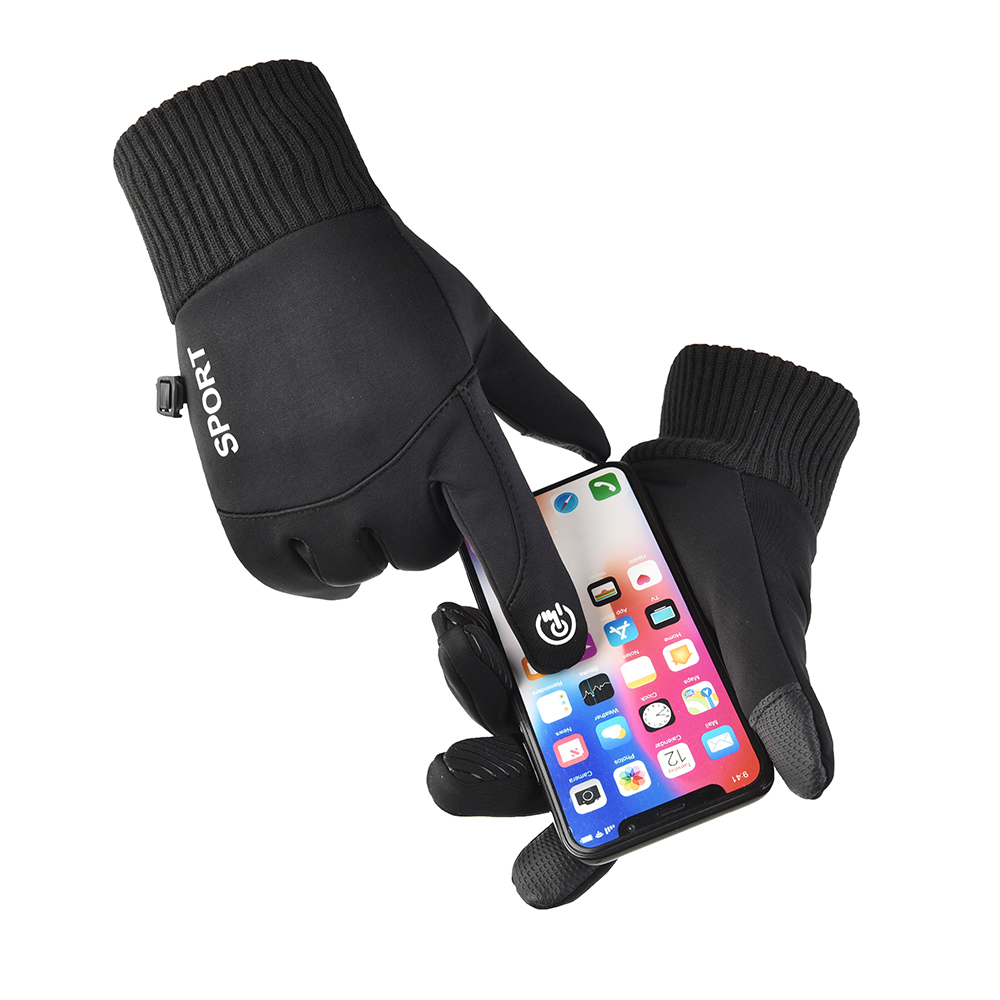 ฤดูหนาวถุงมือผู้ชายกันน้ําWind - Gardening Glove Waterproof บทวิจารณ์และราคา