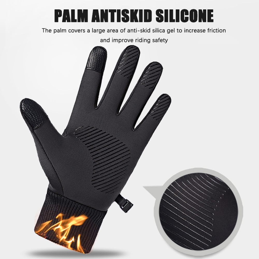 ฤดูหนาวถุงมือผู้ชายกันน้ําWind - Gardening Glove Waterproof บทวิจารณ์และราคา