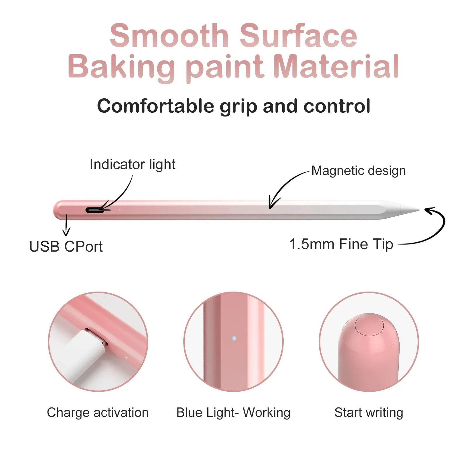 ปากกาสัมผัส ป้องกันการสัมผัสผิ - Touchscreen Glove Capacitive บทวิจารณ์และราคา