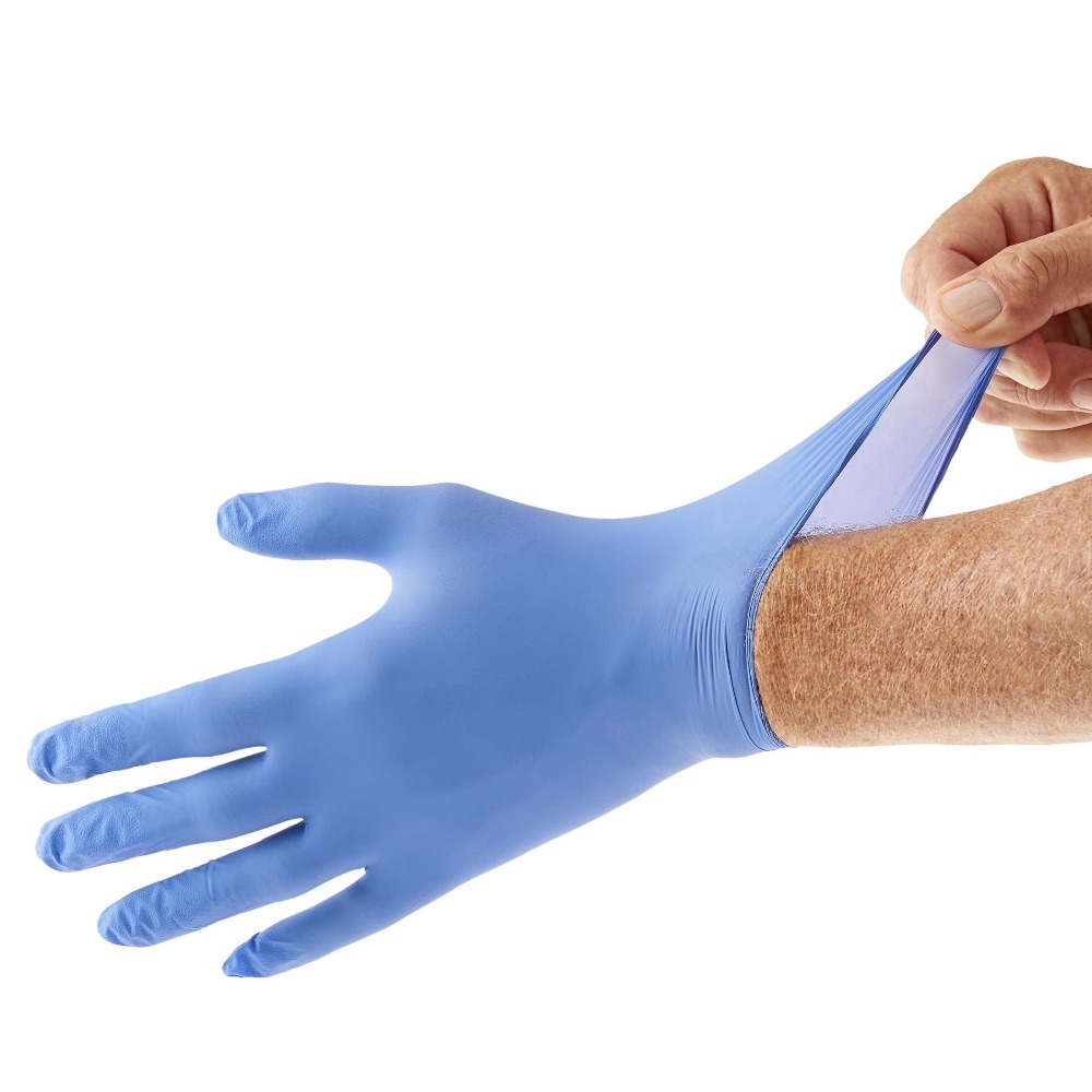 ถุงมือตรวจโรคไนไตรล์ยี่ห้ออีคว - Exam Glove Nitrile บทวิจารณ์และราคา
