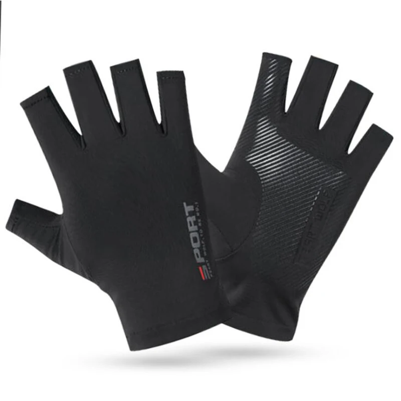 1 คู่ Half Finger ถุงมือขี่จัก - Cycling Glove Padded บทวิจารณ์และราคา
