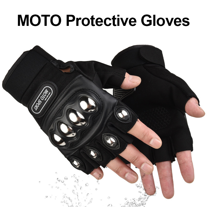 ถุงมือมอเตอร์ไซค์สำหรับผู้ชาย  - Motorcycle Glove Knuckle บทวิจารณ์และราคา