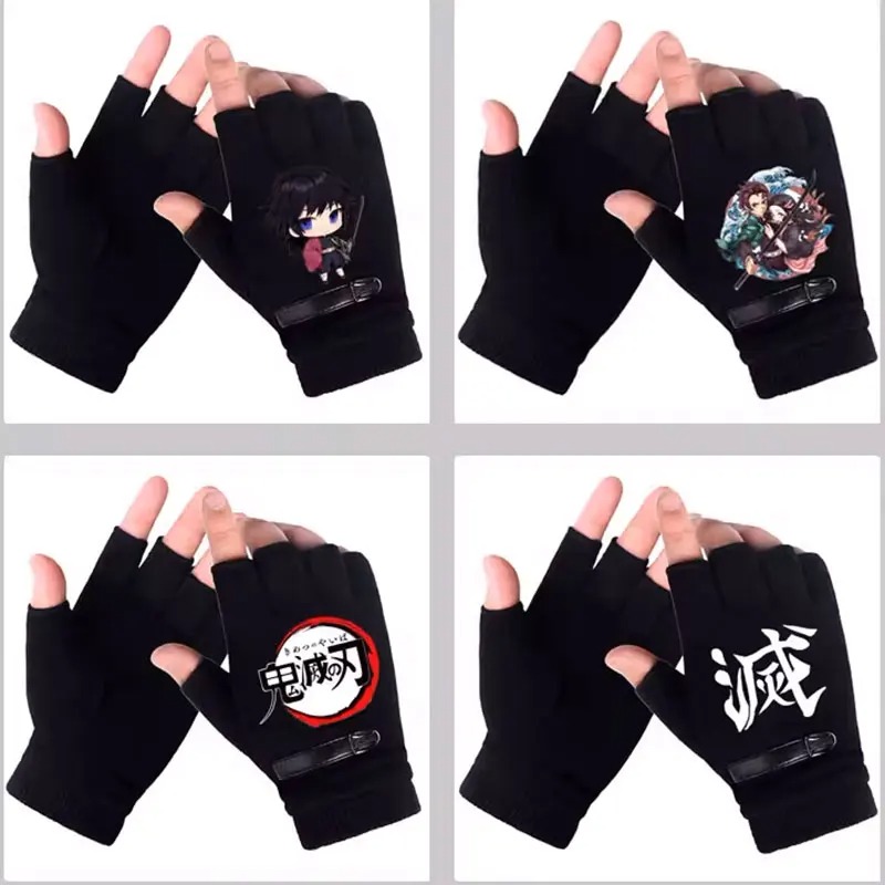 ถุงมืออนิเมะดาบพิฆาตอสูร แบบคร - Fingerless Glove Knit บทวิจารณ์และราคา