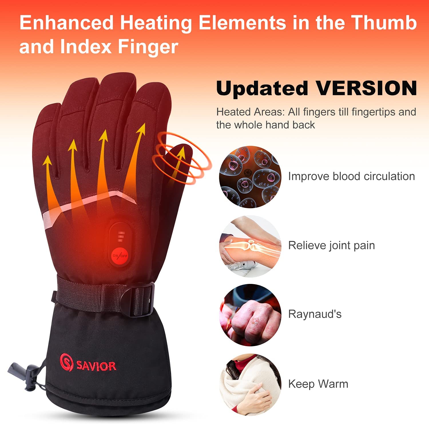 ถุงมือให้ความอบอุ่นในฤดูหนาวถุ - Heat Resistant Glove บทวิจารณ์และราคา