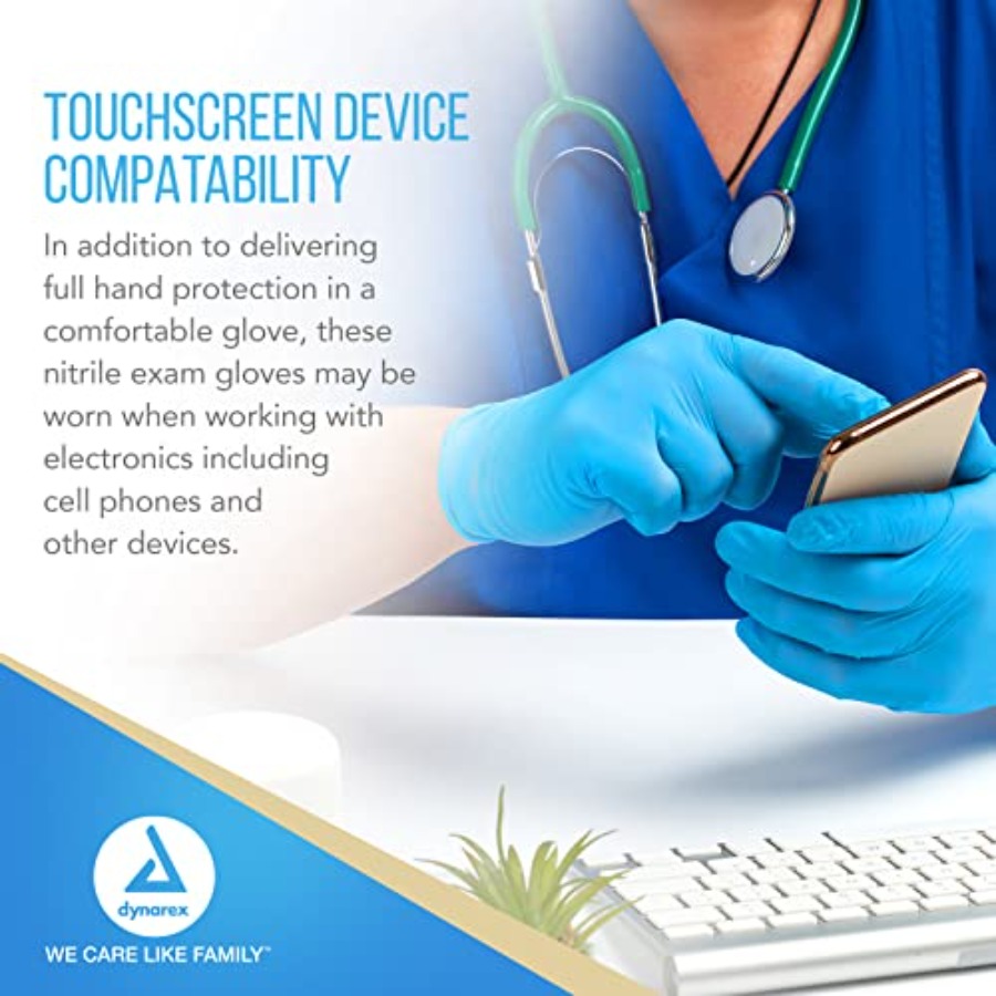ถุงมือไนไตรล์แบบใช้แล้วทิ้ง Sa - Exam Glove Nitrile บทวิจารณ์และราคา