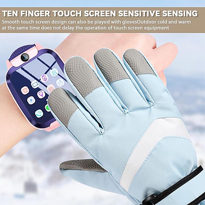 ถุงมือเด็ก ถุงมือสโนว์บอร์ดหุ้ - Winter Glove Insulated บทวิจารณ์และราคา