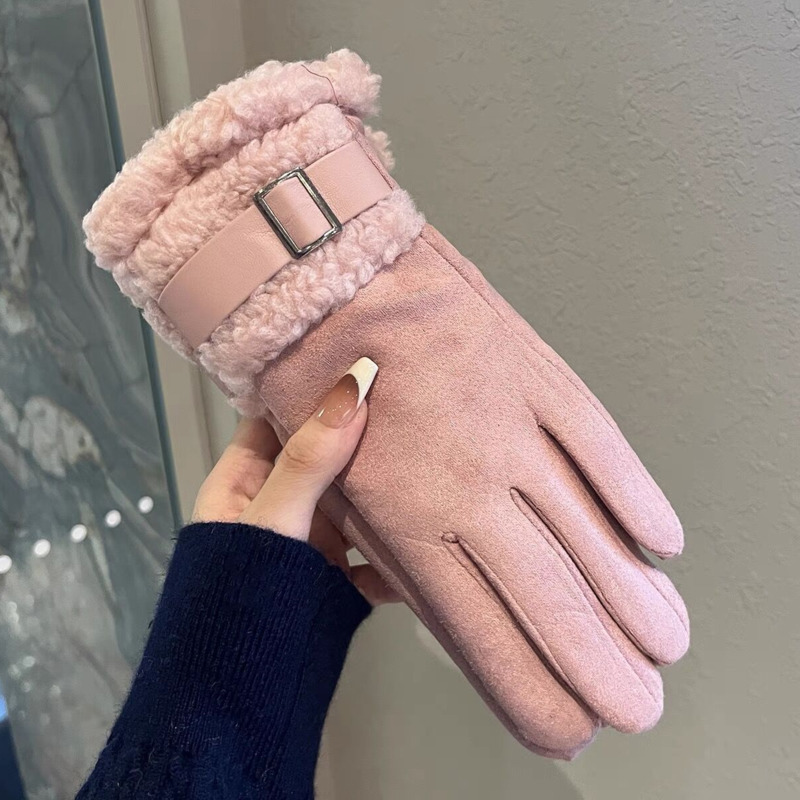 ถุงมือฤดูหนาวของผู้หญิงหนาอบอุ - Wool Glove Lined บทวิจารณ์และราคา