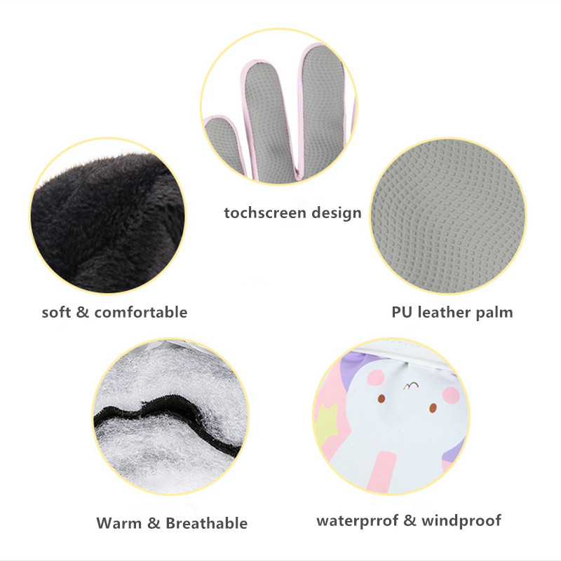 ถุงมือสกีหิมะสำหรับเด็กในฤดูหน - Winter Glove Insulated บทวิจารณ์และราคา