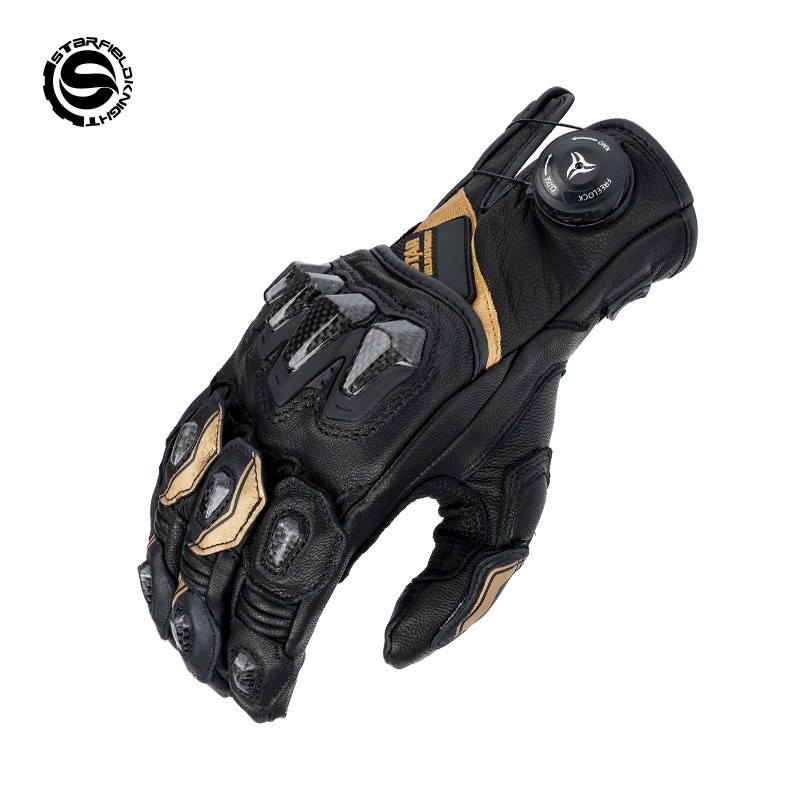 ถุงมือมอเตอร์ไซค์ STAR FIELD K - Motorcycle Glove Knuckle บทวิจารณ์และราคา