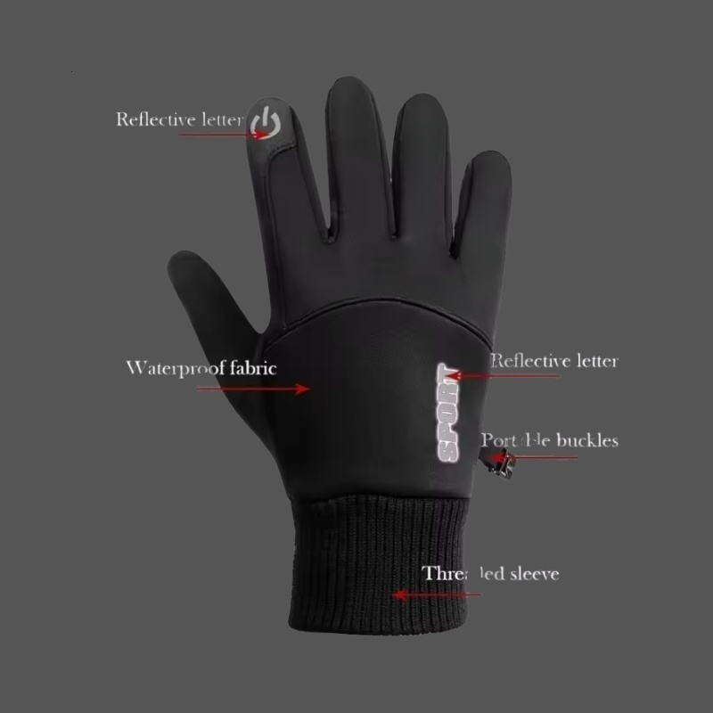 ถุงมือฤดูหนาวผู้ชายผู้หญิงหน้า - Leather Driving Glove บทวิจารณ์และราคา