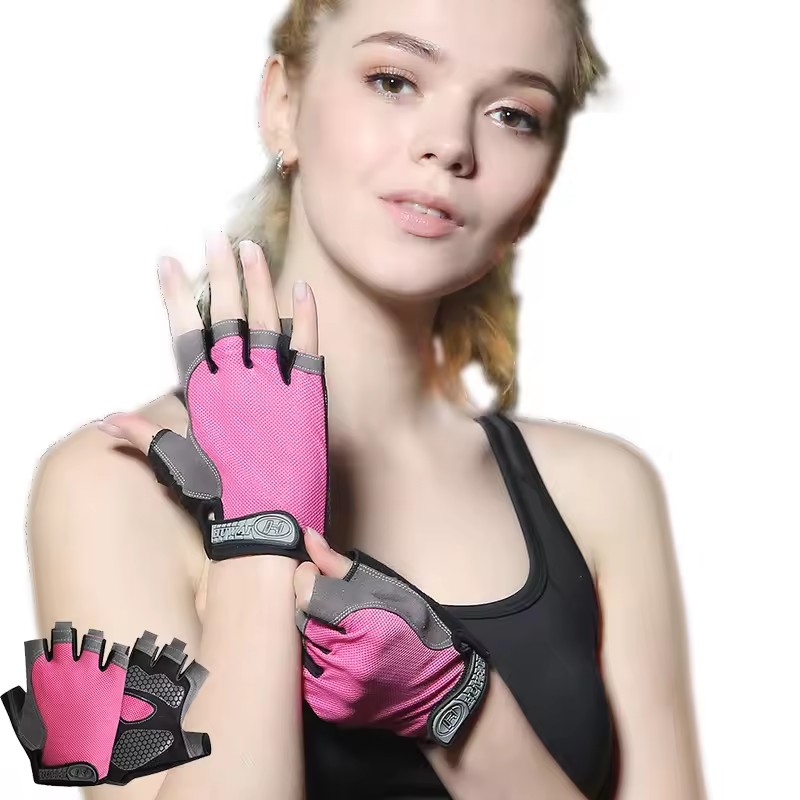 ถุงมือครึ่งนิ้วกันลื่นระบายอาก - Workout Glove Gym บทวิจารณ์และราคา