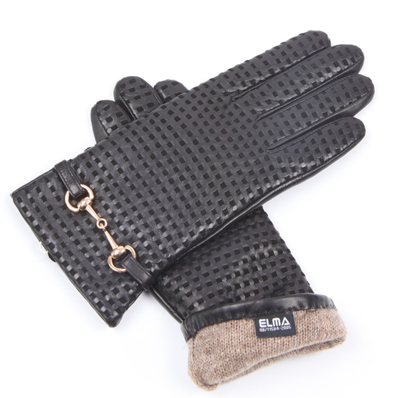 ถุงมือหนังแท้สำหรับฤดูใบไม้ร่ว - Wool Glove Lined บทวิจารณ์และราคา