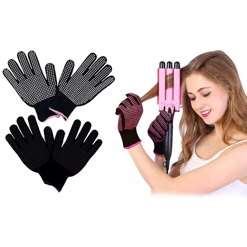 ถุงมือกันความร้อนสำหรับทำผม ถุ - Heat Resistant Glove บทวิจารณ์และราคา