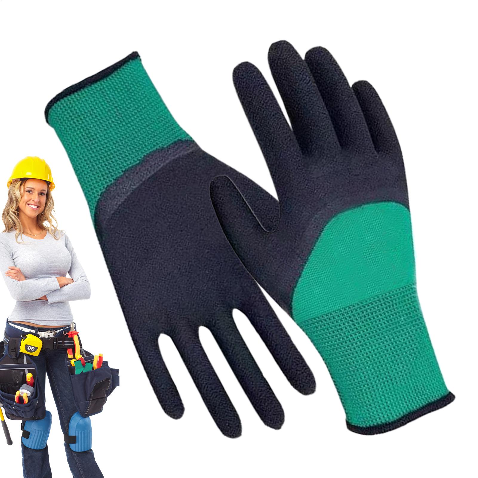1 คู่ถุงมือทำสวนสำหรับผู้หญิง  - Gardening Glove Waterproof บทวิจารณ์และราคา