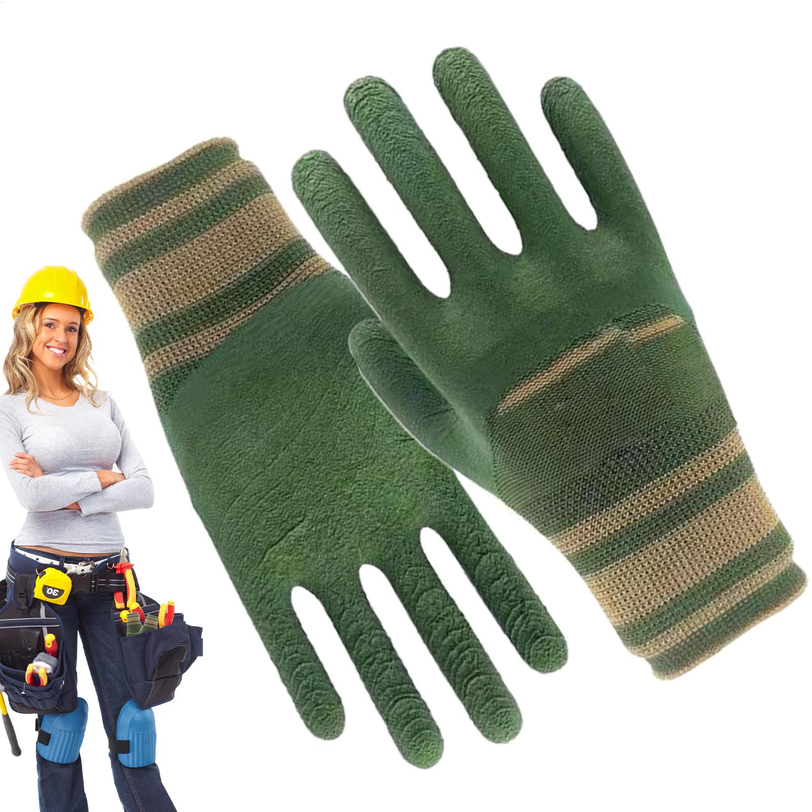 1 คู่ถุงมือทำสวนสำหรับผู้หญิง  - Gardening Glove Waterproof บทวิจารณ์และราคา