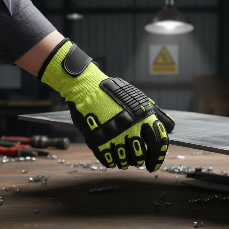 ถุงมือทำงานป้องกันการบาด ป้องก - Work Glove Impact บทวิจารณ์และราคา