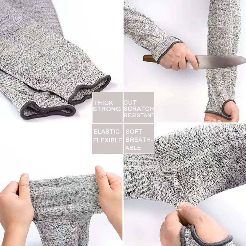 ปลอกแขนนิรภัยแขนทํางานถุงมือป้ - Cut Resistant Glove บทวิจารณ์และราคา