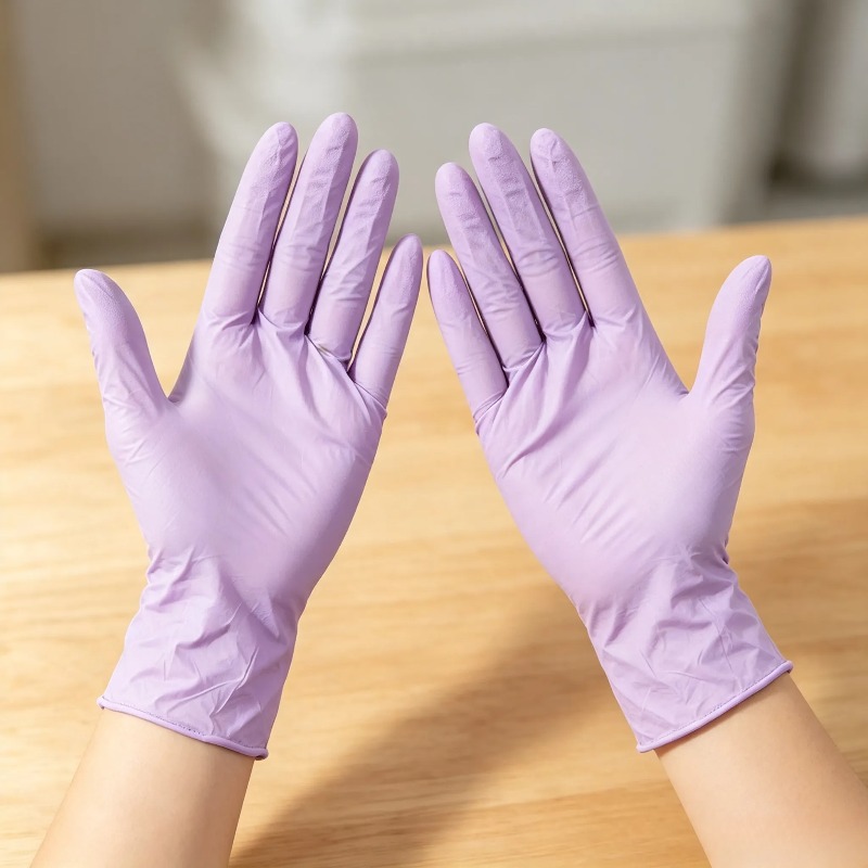 ถุงมือตรวจโรคไนไตรล์แบบใช้แล้ว - Exam Glove Nitrile บทวิจารณ์และราคา
